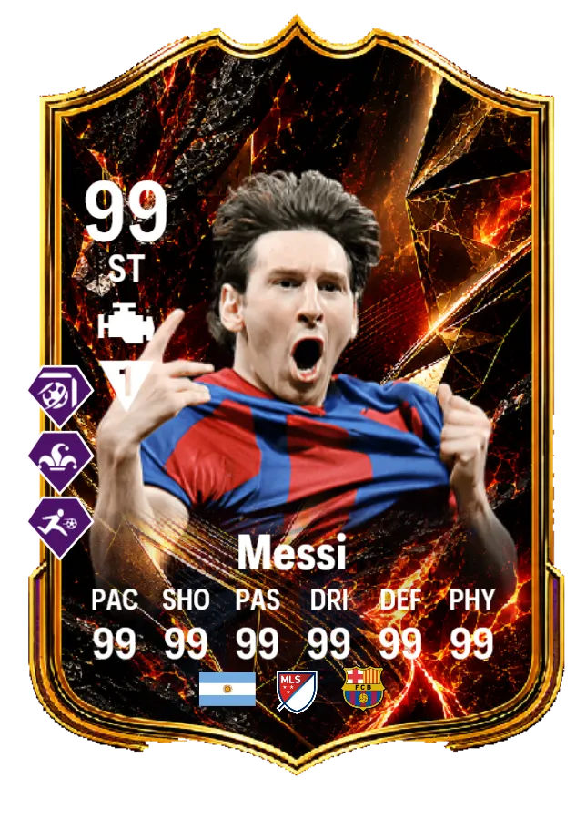 Volcano Promo Prime Messi 99 OVR